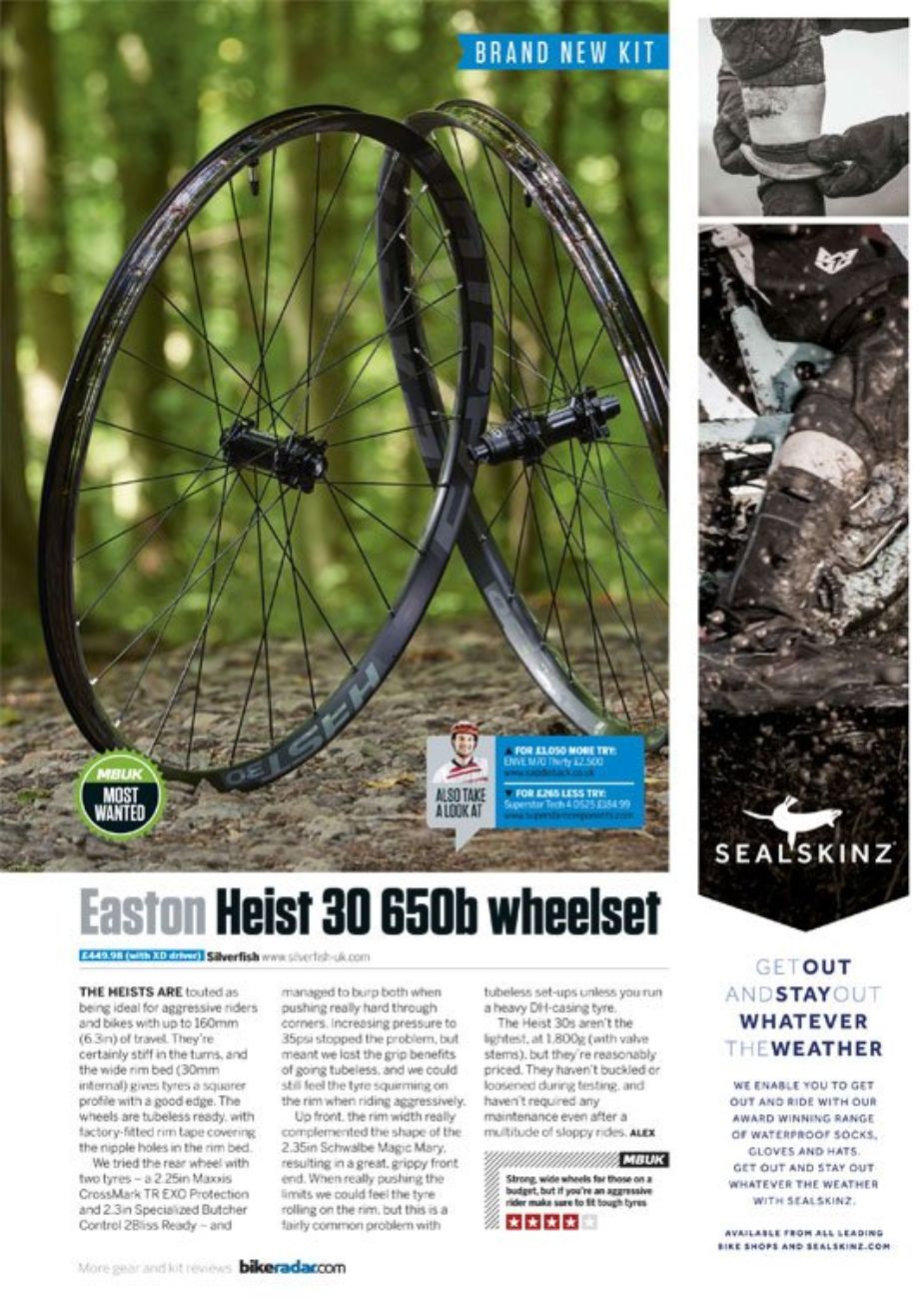 easton 650b wheelset