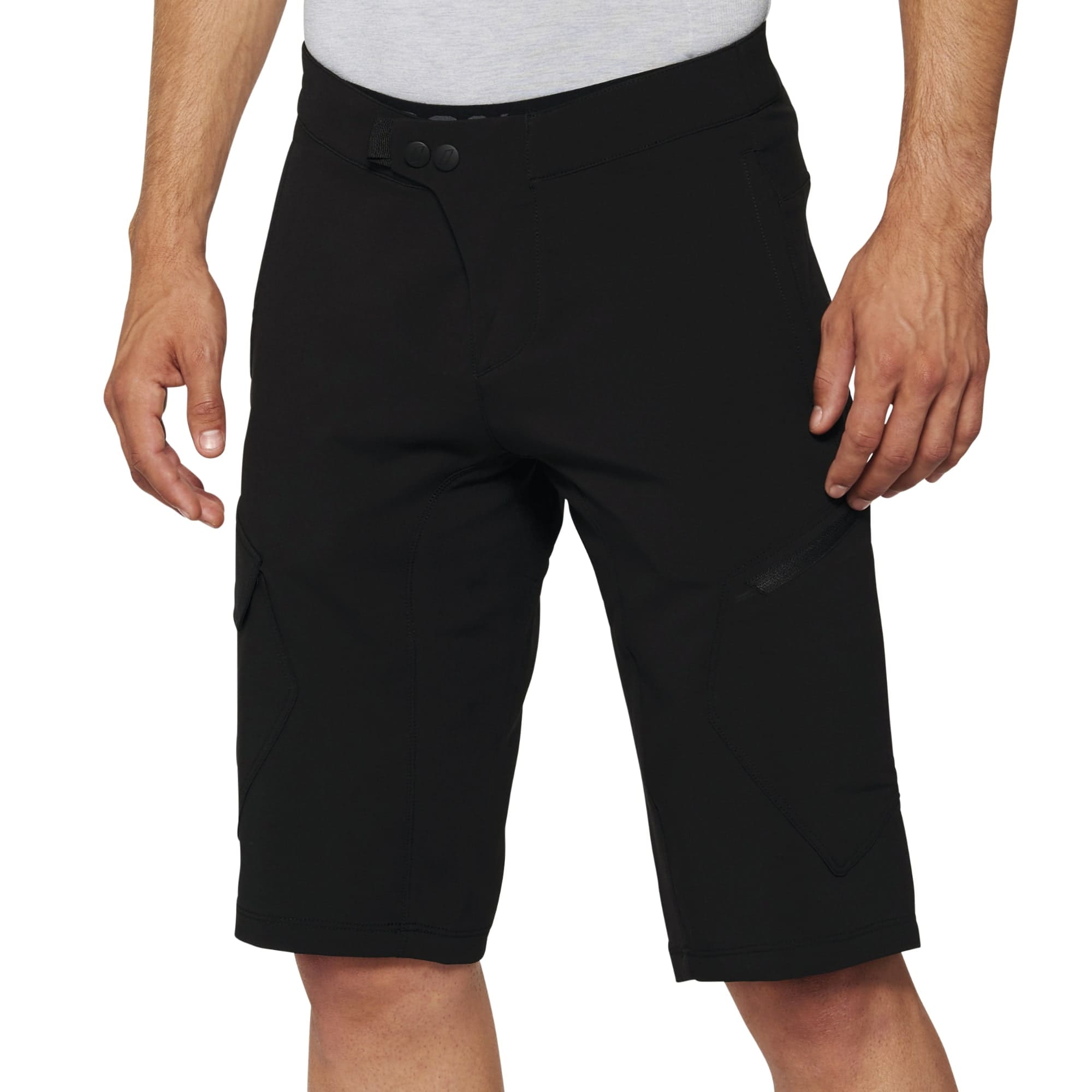 100% Ridecamp Shorts with Liner | Silverfish UK