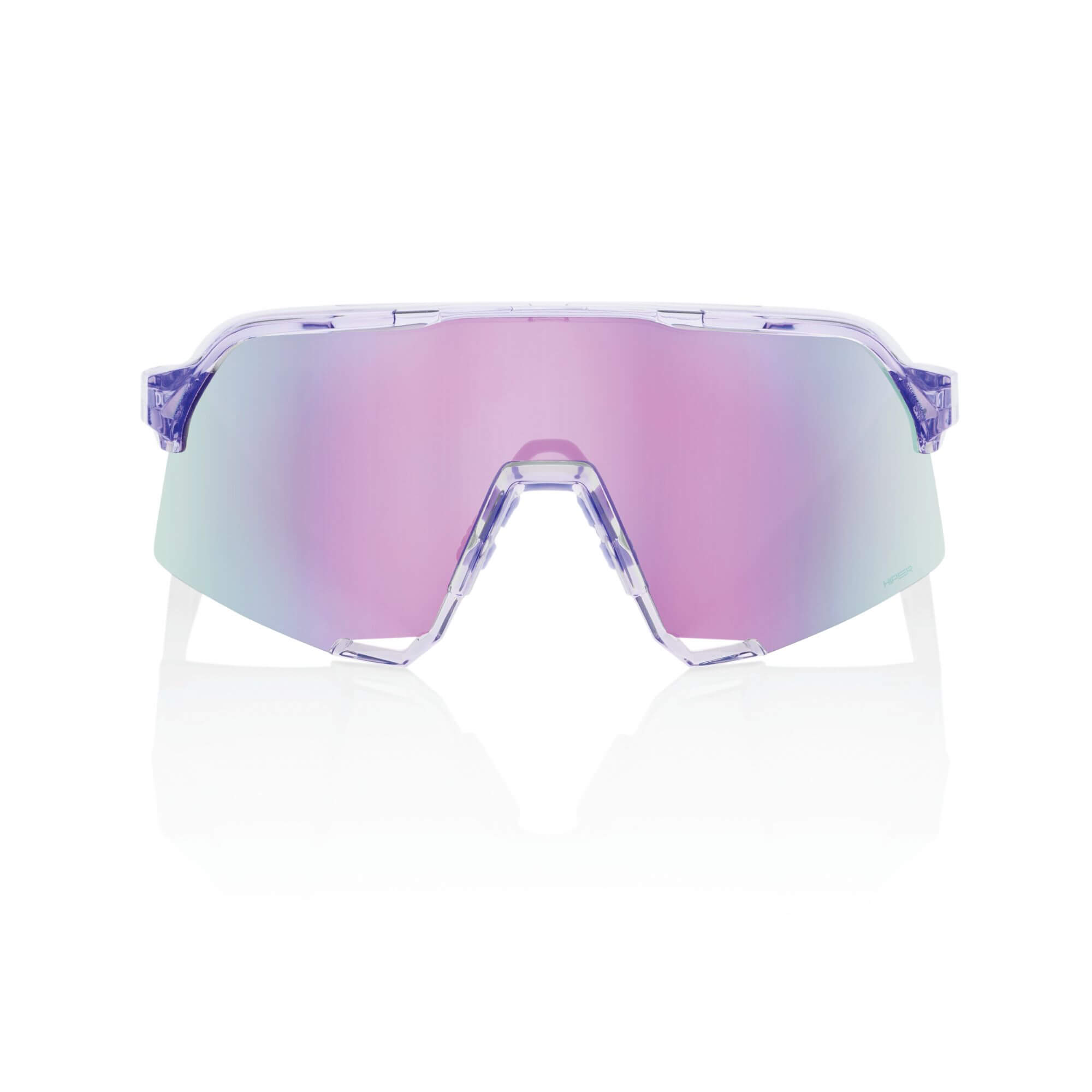 100% S3 Glasses - Soft Tact Mint / HiPER Lavender Mirror Lens ...