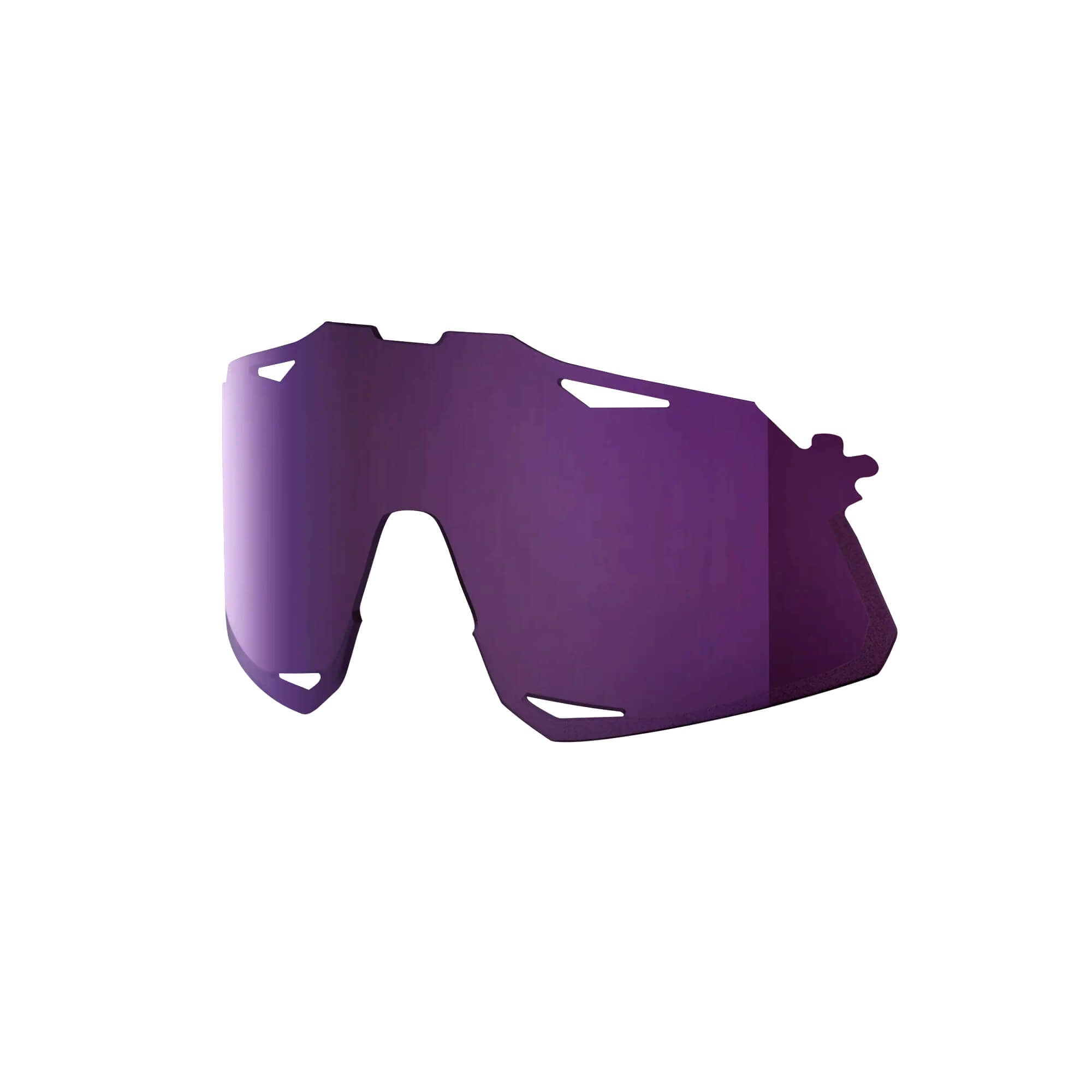 100% Hypercraft Replacement Polycarbonate Lens - Dark Purple ...