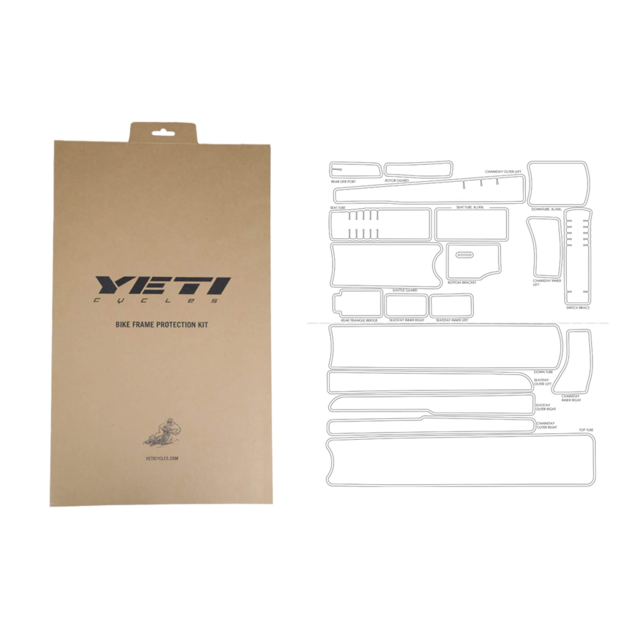 Yeti store chainstay protector